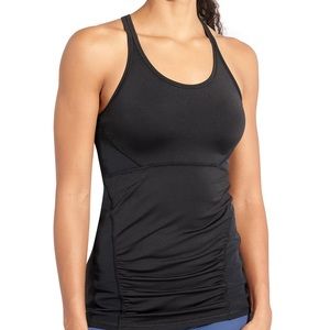 Black Yoga Racerback Tank